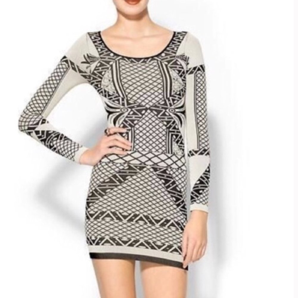 Intimately Free People Angels of Intarsia Bodycon Mini Dress Size M/L